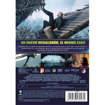 Megalodón 2: la Fosa [DVD] (2023) Meg 2: The Trench
