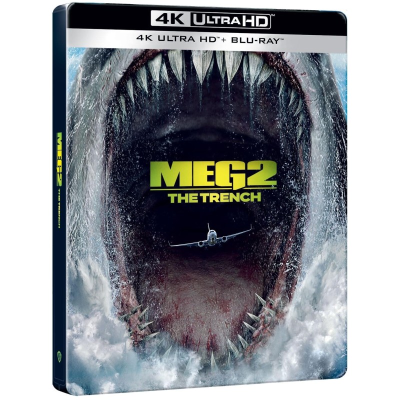 Megalodón 2: La fosa (4K UHD + Blu-ray) (Ed. especial metálica) [Blu-ray]