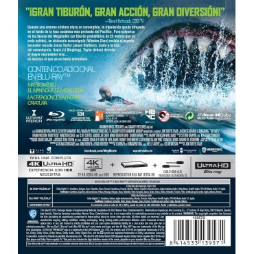 Megalodón [4K UHD,Blu-ray] (2018) The Meg
