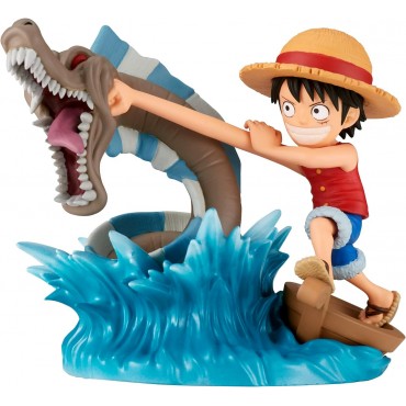 Figura One Piece Monkey D. Luffy Vs. Kinkai One Piece WCF 7 cms