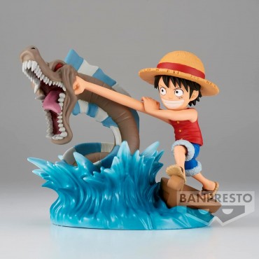 Figura One Piece Monkey D. Luffy Vs. Kinkai One Piece WCF 7 cms