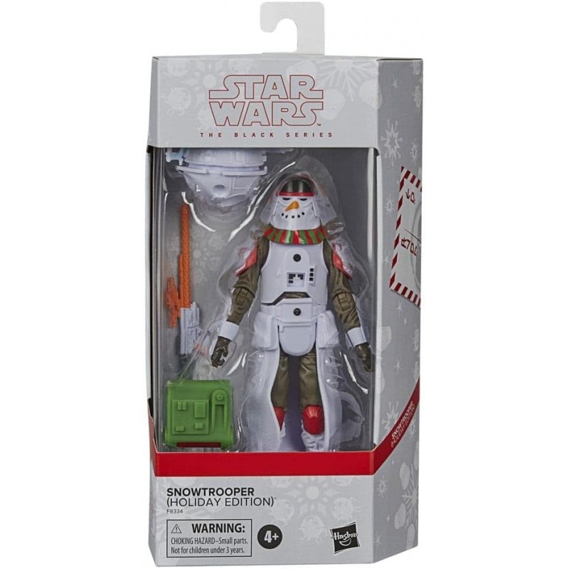 Figura Snowtrooper Holiday Edition Star Wars Black Series Articulada 15 cms