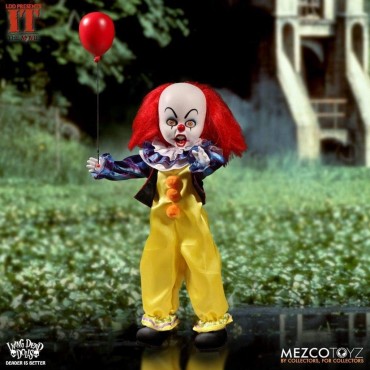 Figura Pennywise 1990 It Living Dead Dolls 25 cms