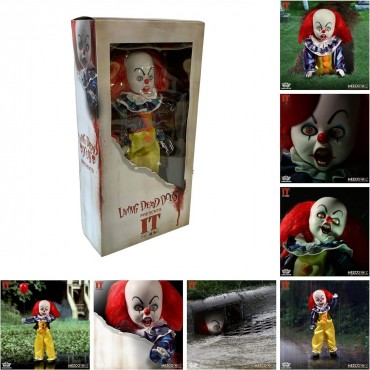 Figura Pennywise 1990 It Living Dead Dolls 25 cms