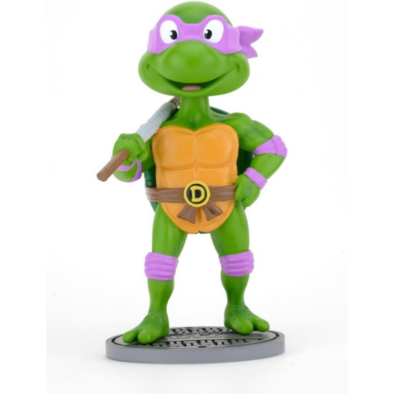Figura Donatello TMNT Las Tortugas Ninja Head Knockers 16,5 cms