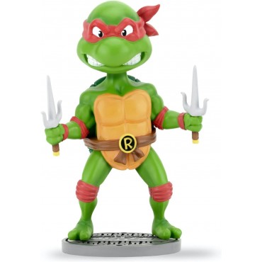 Figura Raphael TMNT Las Tortugas Ninja Head Knockers 16,5 cms