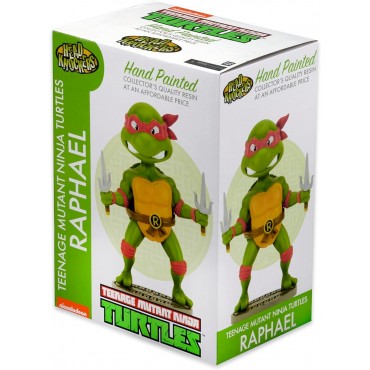 Figura Raphael TMNT Las Tortugas Ninja Head Knockers 16,5 cms
