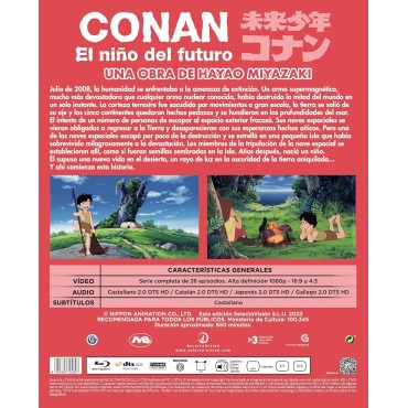 Conan El Niño del Futuro (26 Episodios) [Blu-ray] (1978) Mirai Shônen Konan
