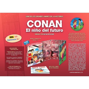 Conan El Niño del Futuro (26 Episodios) [Blu-ray] (1978) Mirai Shônen Konan