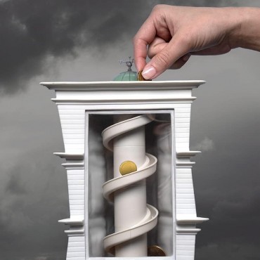 Hucha Banco Gringotts Harry Potter Con Railes