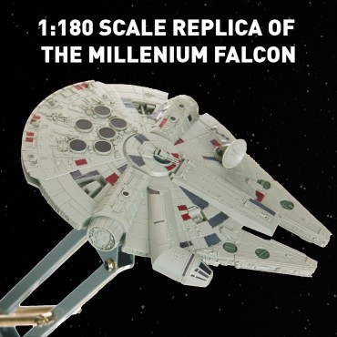 Lámpara De Mesa Halcón Milenario Y Brazo Flexible Star Wars 60 cms