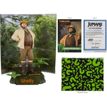 Figura Professor Sheldon Oberon Shelly Jumanji Estatua 15 cms