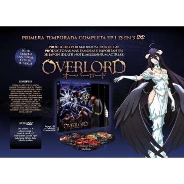 Overlord Temporada 1 DVD [DVD]