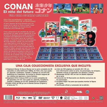 Conan el niño del futuro. Edición Definitiva. Bluray. [Blu-ray]
