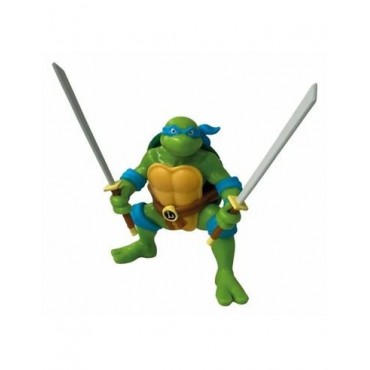 Figura Leonardo Las Tortugas Ninja TMNT 9 cms