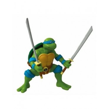 Figura Leonardo Las Tortugas Ninja TMNT 9 cms