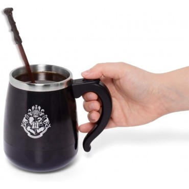 Taza Que Se Mueve Sola Con Varita Harry Potter 350 mls