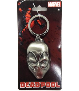 Llavero Máscara Deadpool Marvel Metálico