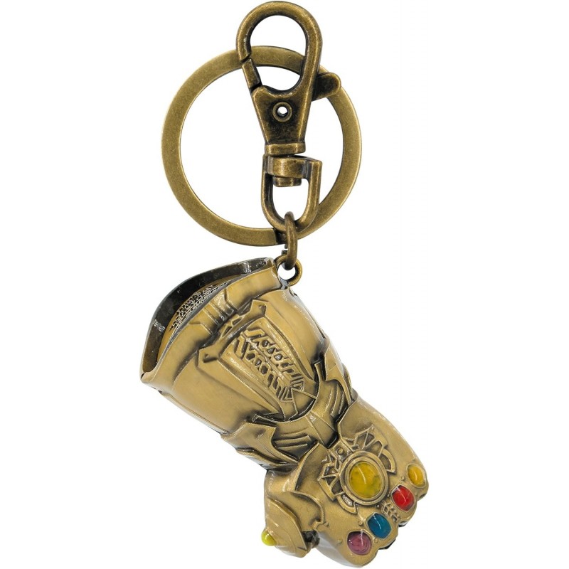 Llavero Inifinity Gauntlet Guantelete Del Infinito Marvel Metálico
