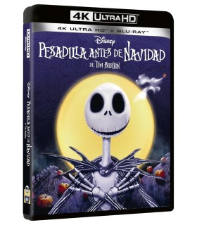 Pesadilla Antes de Navidad (The Nightmare Before Christmas) (4K UHD + Blu-ray) [Blu-ray]