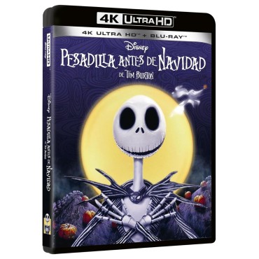 Pesadilla Antes de Navidad (The Nightmare Before Christmas) (4K UHD + Blu-ray) [Blu-ray]