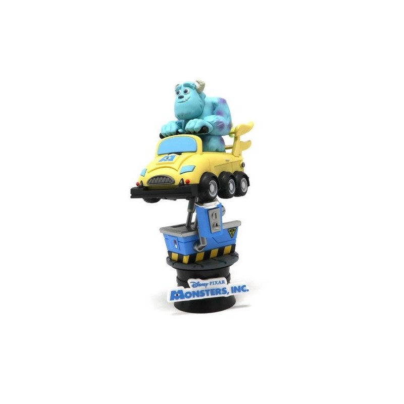 Diorama Sully En Coche Monstruos S.A. Disney Pixar 16 cms