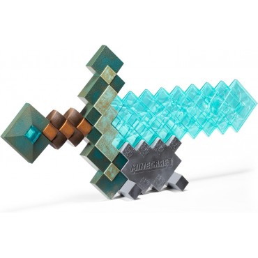 Réplica Espada Diamond Sword Minecraft 50 cms