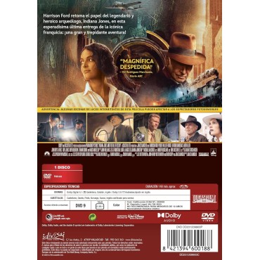 Indiana Jones Y El Dial Del Destino (Indiana Jones and the Dial of Destiny) (DVD) [DVD]
