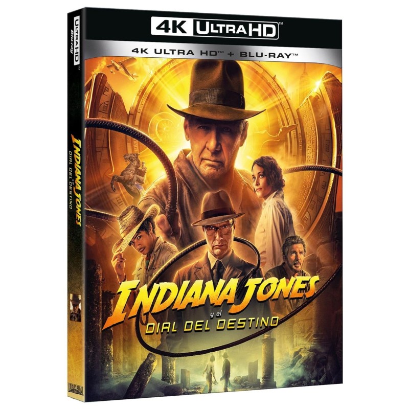 Indiana Jones Y El Dial Del Destino (Indiana Jones and the Dial of Destiny) (4K UHD + Blu-ray) [Blu-ray]