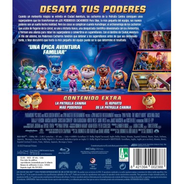 La Patrulla Canina (Paw Patrol) - La Superpelicula (2023) (The Mighty Movie) (Blu-ray) [Blu-ray]