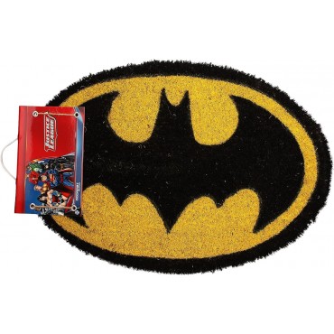 Felpudo Ovalado Logo Batman Clásico DC 60 x 40 cms