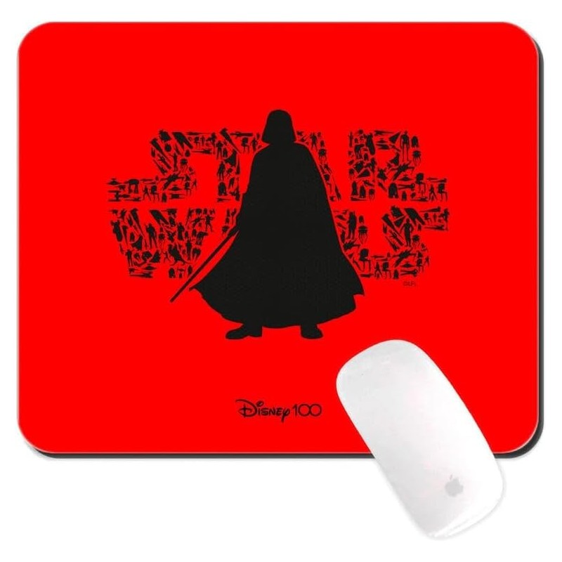 Alfombrilla Ratón Mousepad Darth Wader Star Wars 100 Aniversario Disney