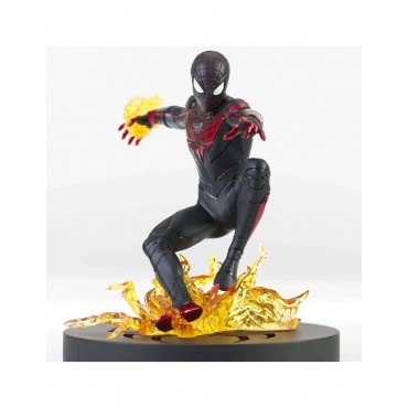 Figura Spider-Man Miles Morales Gamerverse Marvel Diorama 18 cms