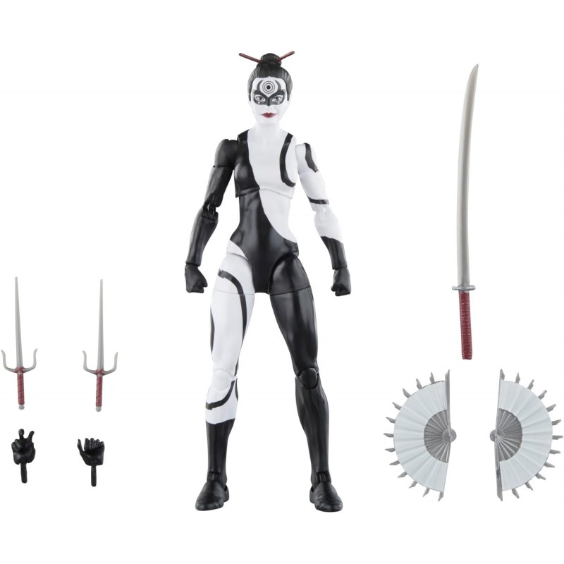 Figura Lady Bullseye Marvel Knights Articulada 15 cms