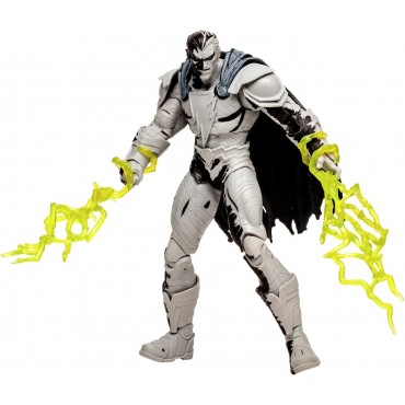 Figura Black Adam Page Punchers DC Con Cómic Line Art Variant Articulada 18 cms
