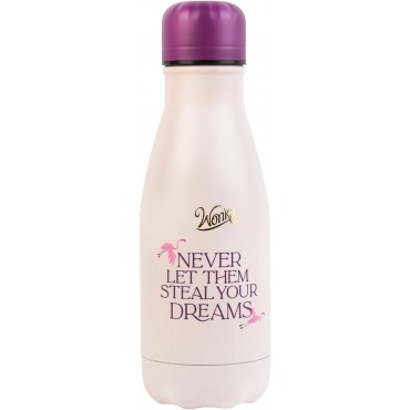 Botella Wonka Never Let Them Steal Your Dreams Metálica 260 mls