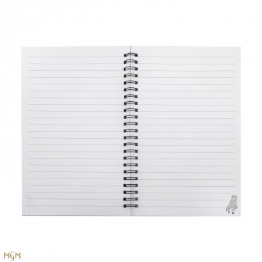 Cuaderno Wednesday Con Cello Tapa Blanda