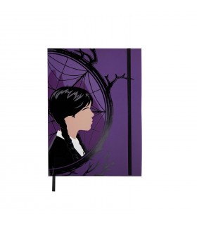 Cuaderno Wednesday Y Enid Tapa Dura 