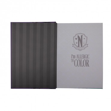 Cuaderno Wednesday Y Enid Tapa Dura 