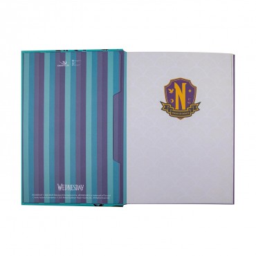Cuaderno Wednesday Y Enid Tapa Dura 