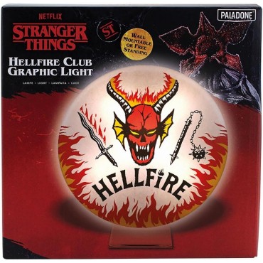 Lámpara Club Hellfire Stranger Things 19 cms