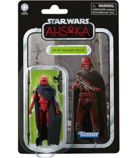 Figura HK-87 Assassin Droid Con Capa Star Wars Ahsoka Articulada 9,5 cms