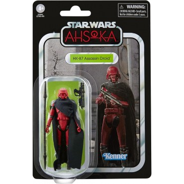 Figura HK-87 Assassin Droid Con Capa Star Wars Ahsoka Articulada 9,5 cms