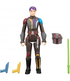 Figura Sabine Wren Star Wars Ahsoka Articulada 9,5 cms