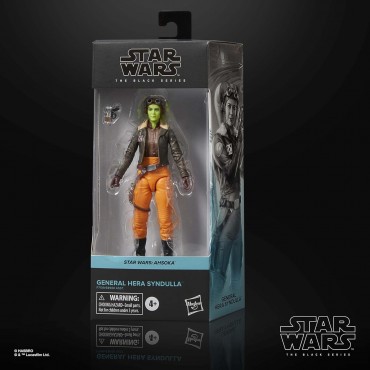 Figura General Hera Syndulla Star Wars Ahsoka Star Wars The Black Series Articulada 15 cms
