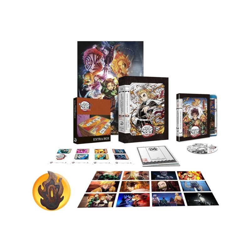 Guardianes de la Noche Kimetsu No Yaiba Bluray Coleccionista Temporada 2 parte 1 - Edición Coleccionista A4 [Bluray] [Blu-ray]