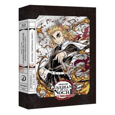 Guardianes de la Noche Kimetsu No Yaiba Bluray Coleccionista Temporada 2 parte 1 - Edición Coleccionista A4 [Bluray] [Blu-ray]