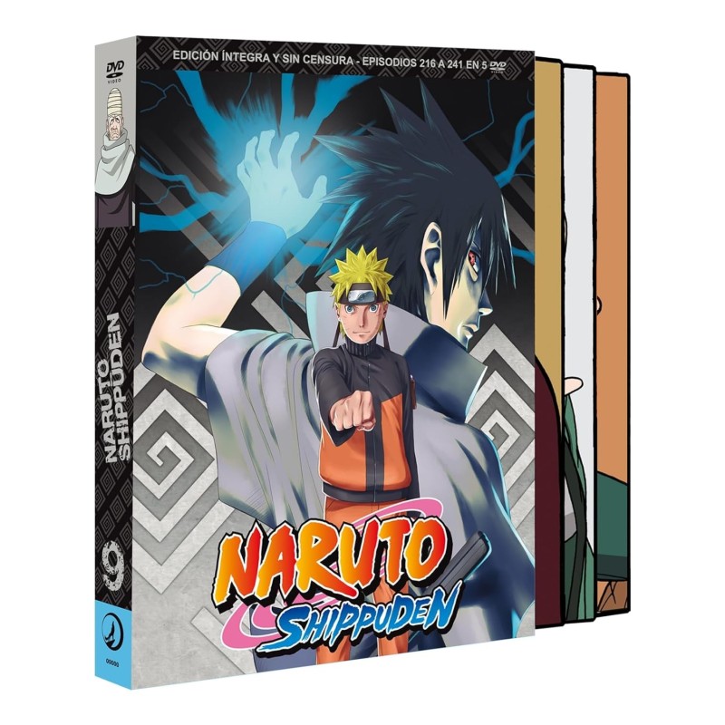 Naruto Shippuden Box 9 (Episodios 216 a 241) [DVD]