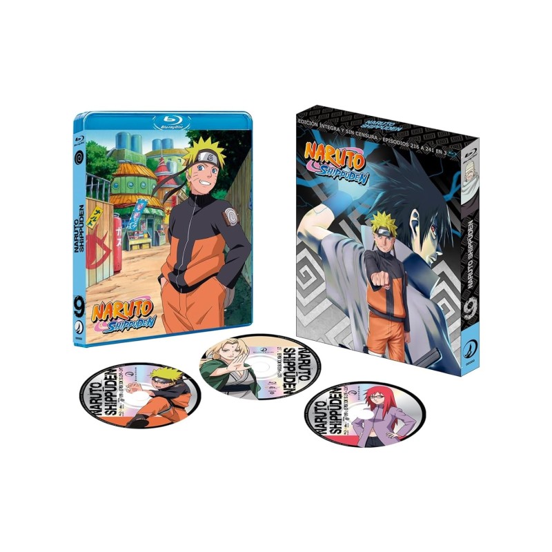 Naruto Shippuden Box 9 (Episodios 216 a 241) [Blu-ray] (2007)