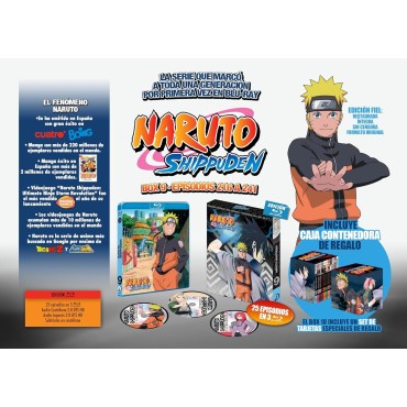 Naruto Shippuden Box 9 (Episodios 216 a 241) [Bluray] [Blu-ray]